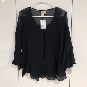 H&M Embroidered Blouse
